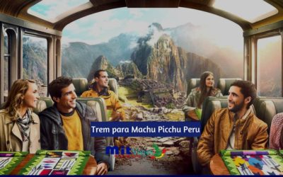 Trem para Machu Picchu Peru